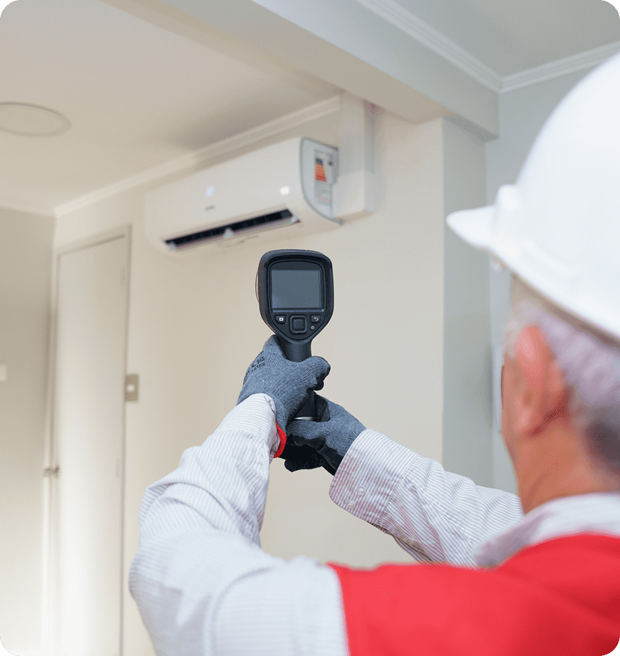 A professional thermal imaging from our team in Eugene, OR.