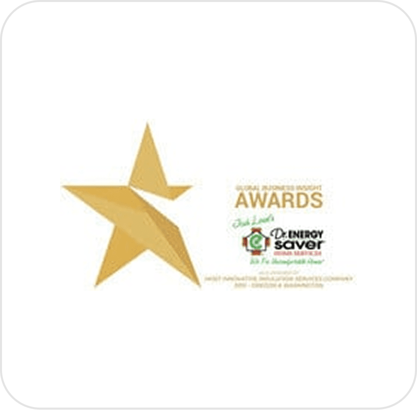 Golden star awards logo with text.