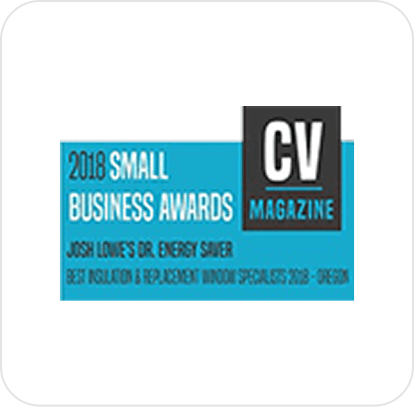 2018 Small Business Awards plaque.