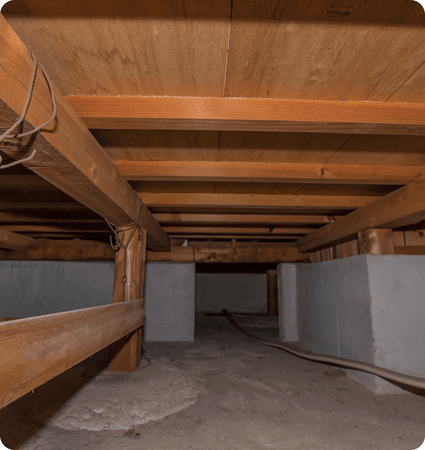 Image before our crawl space vent sealing for a residential property.