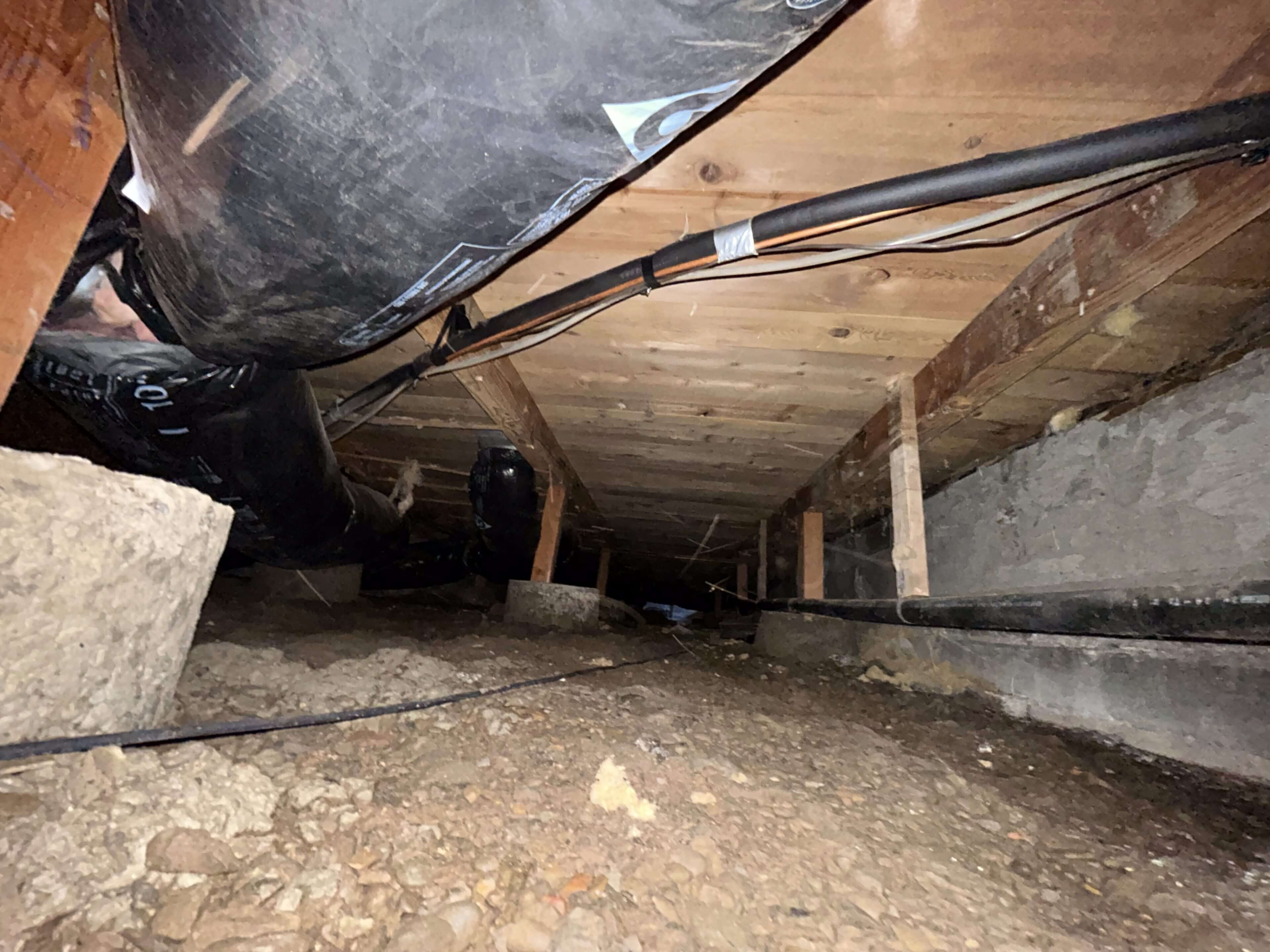 Lack of insulation in house is the cause of house smelling bad